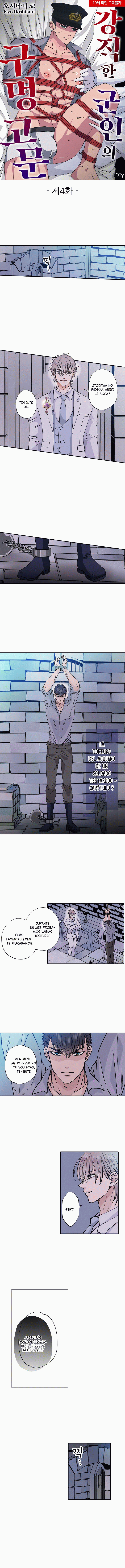 4 La tortura del agujero de un soldado testarudo