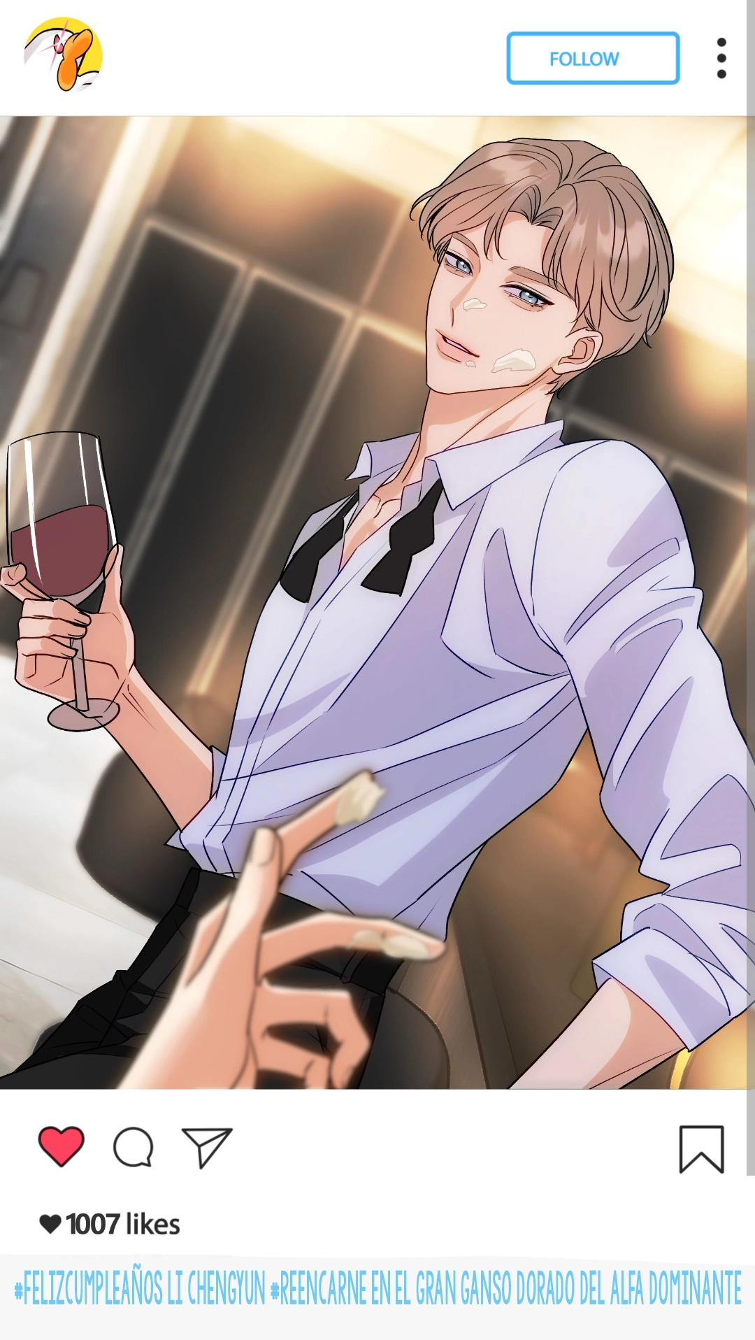 53 Reencarné en el Gran  Ganso Dorado del alfa dominante