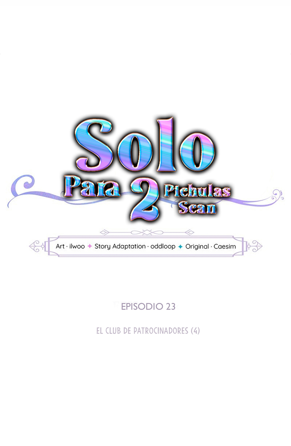3 Solo para dos