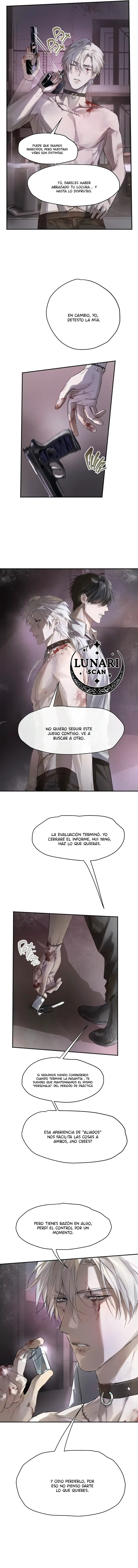 6 El perro rabioso descubrió que yo era de su misma especie