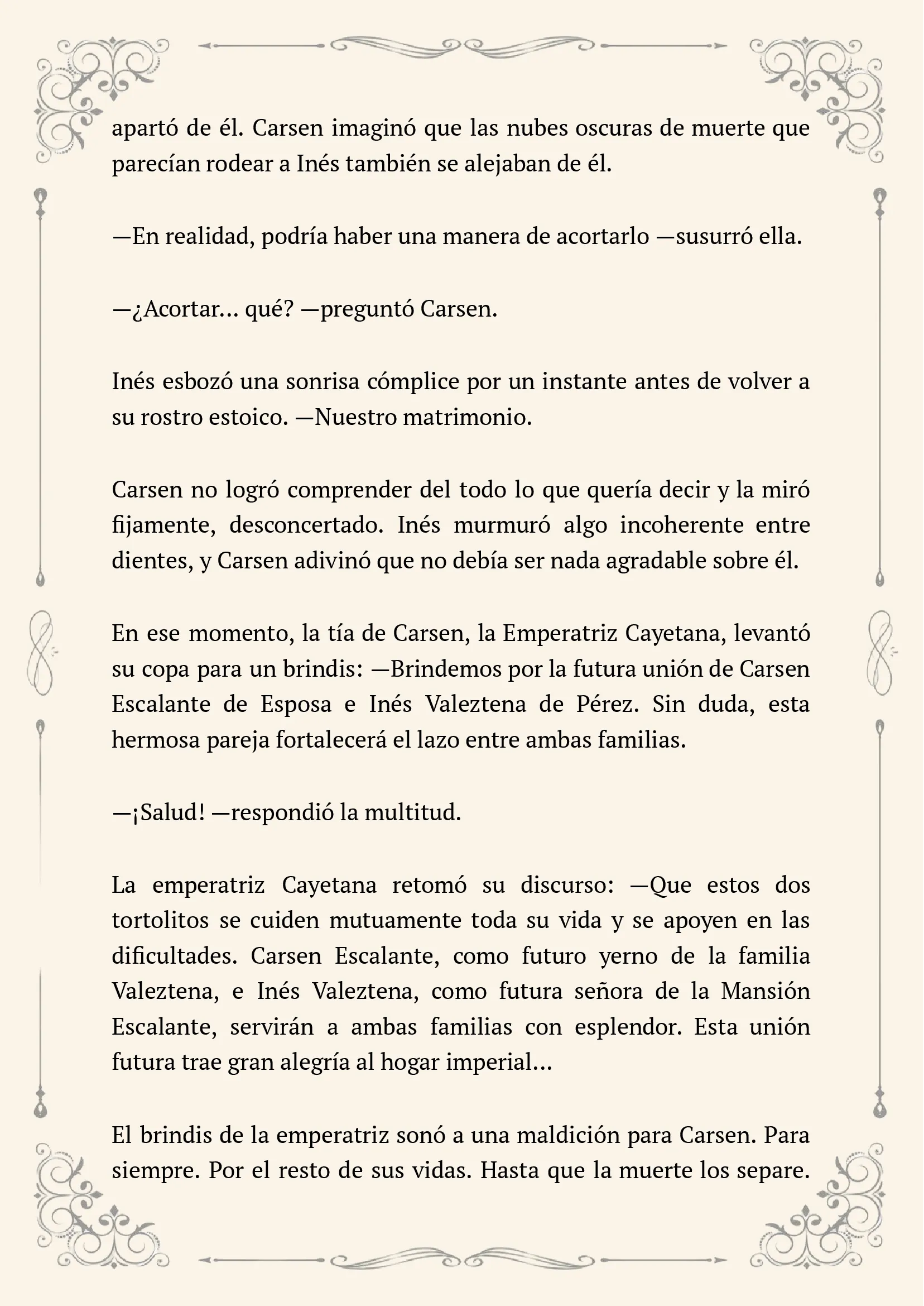 9 El anillo roto: Este matrimonio fracasará de todos modos