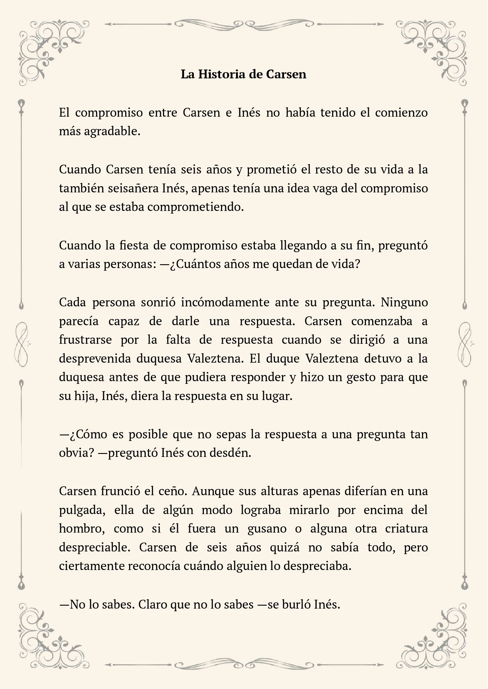 1 El anillo roto: Este matrimonio fracasará de todos modos