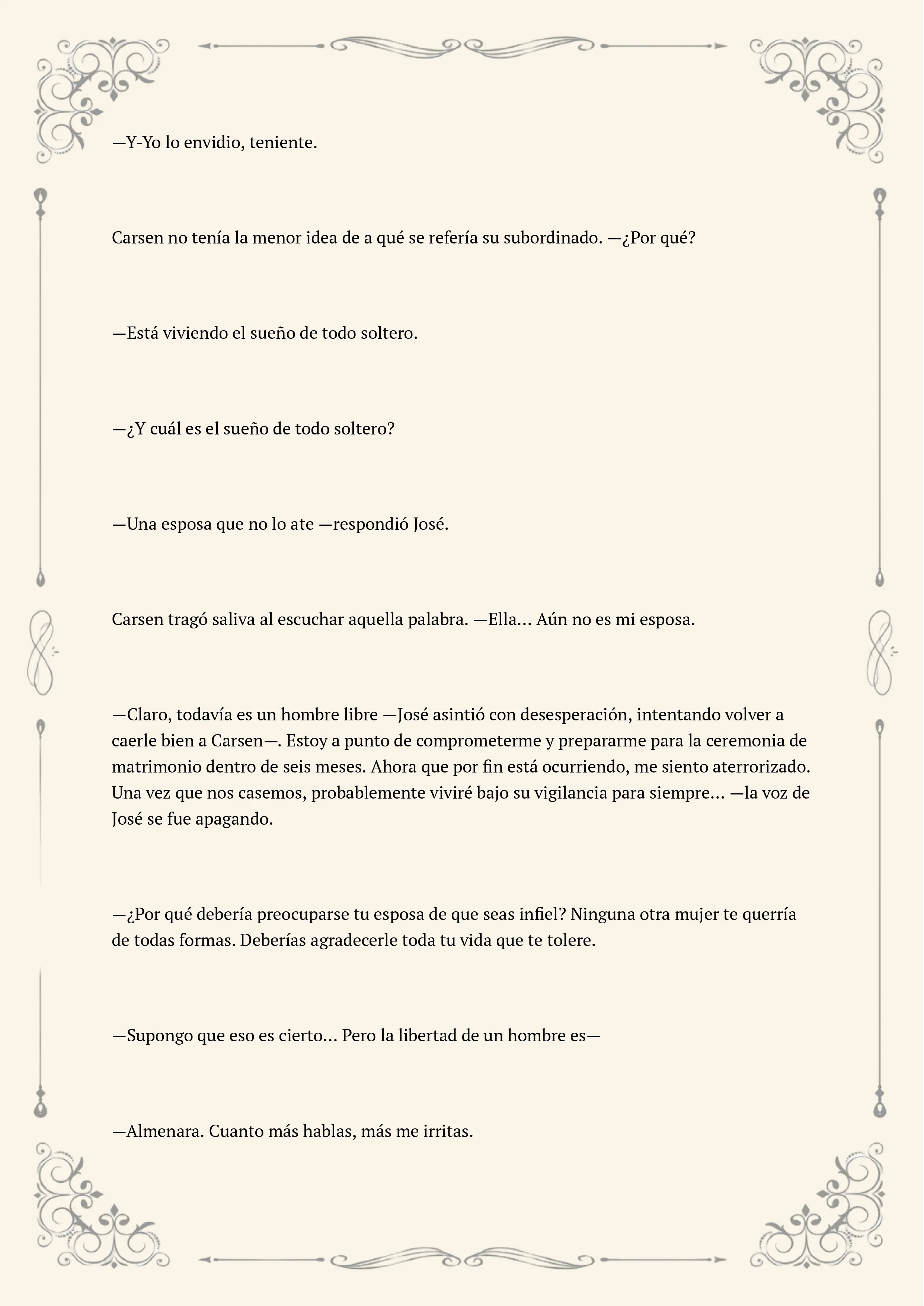 0 El anillo roto: Este matrimonio fracasará de todos modos