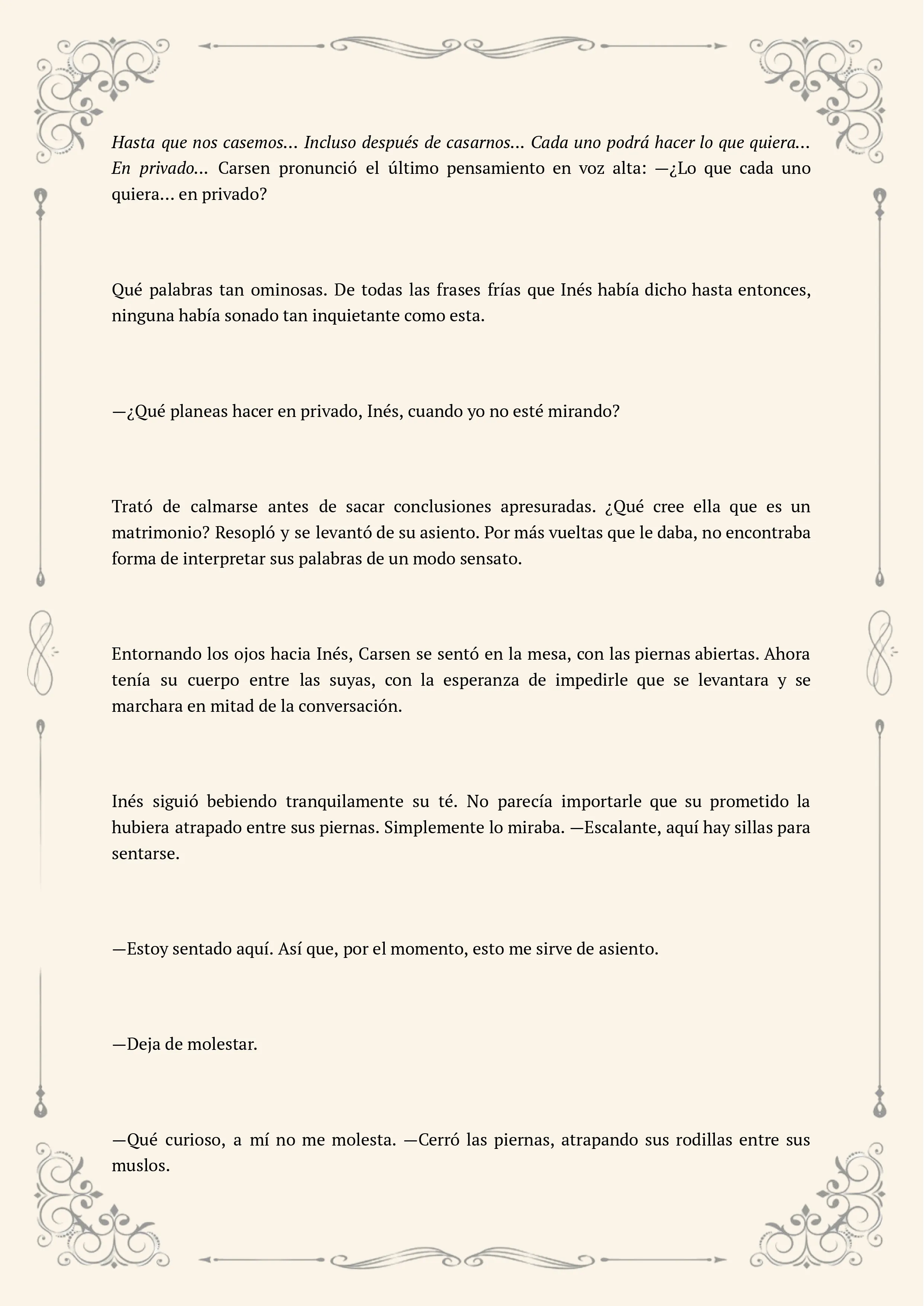 0 El anillo roto: Este matrimonio fracasará de todos modos