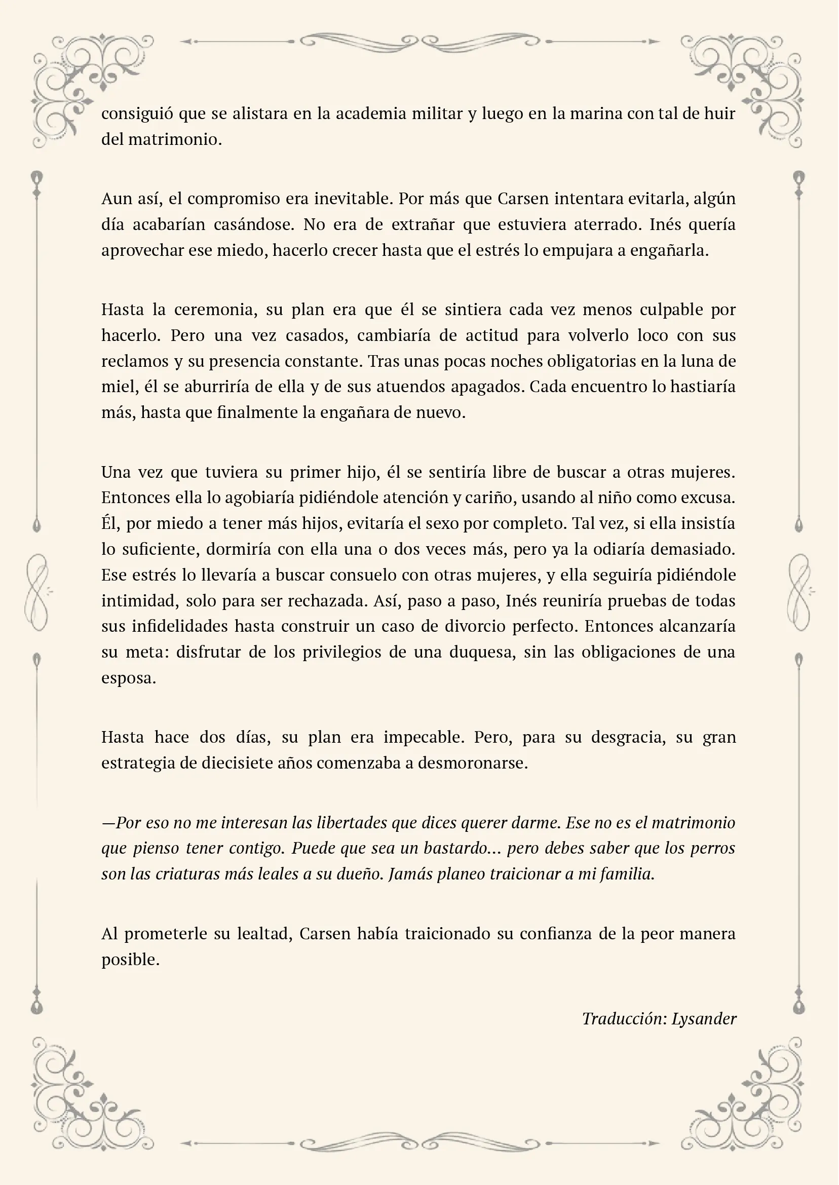 4 El anillo roto: Este matrimonio fracasará de todos modos