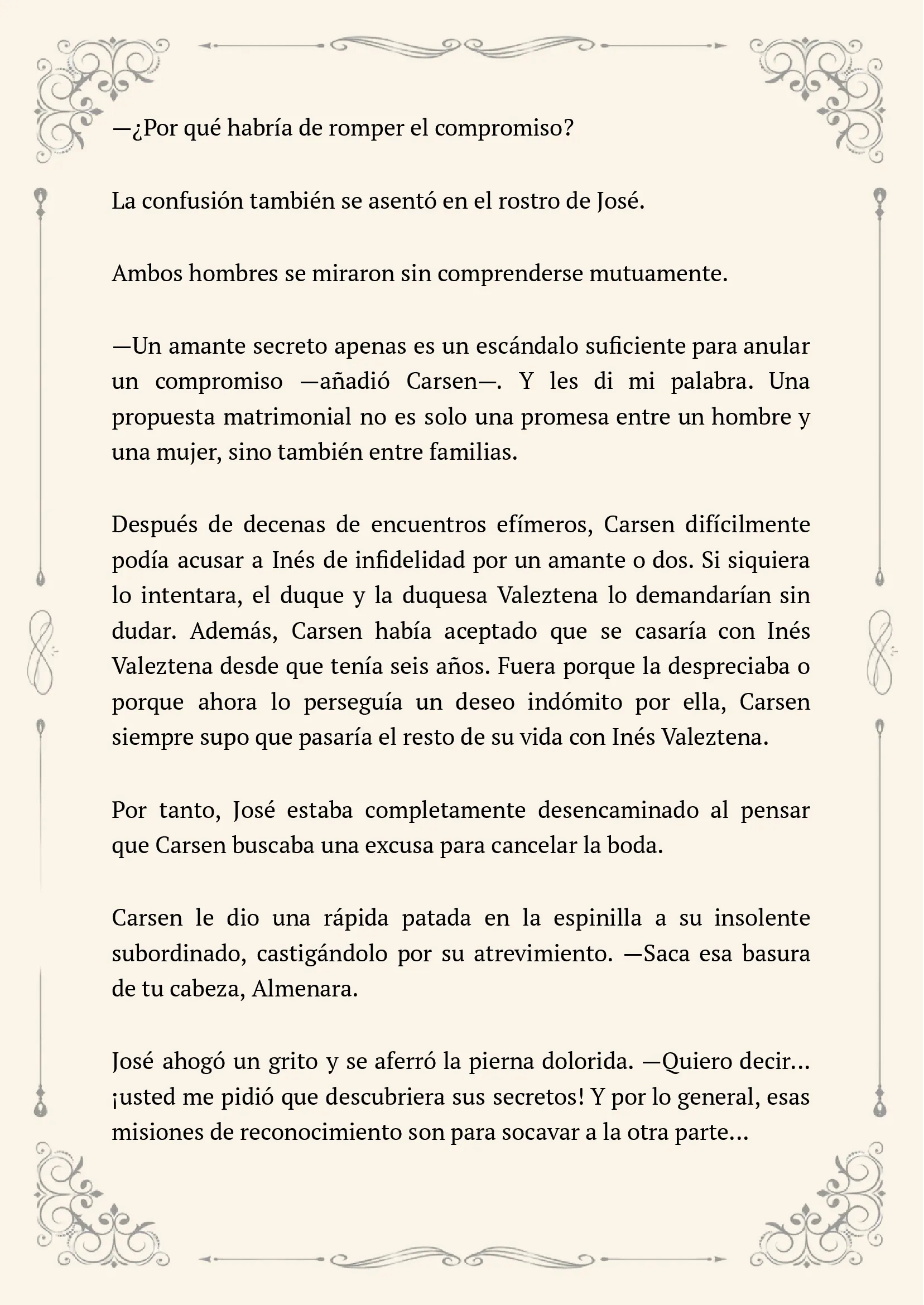 2 El anillo roto: Este matrimonio fracasará de todos modos