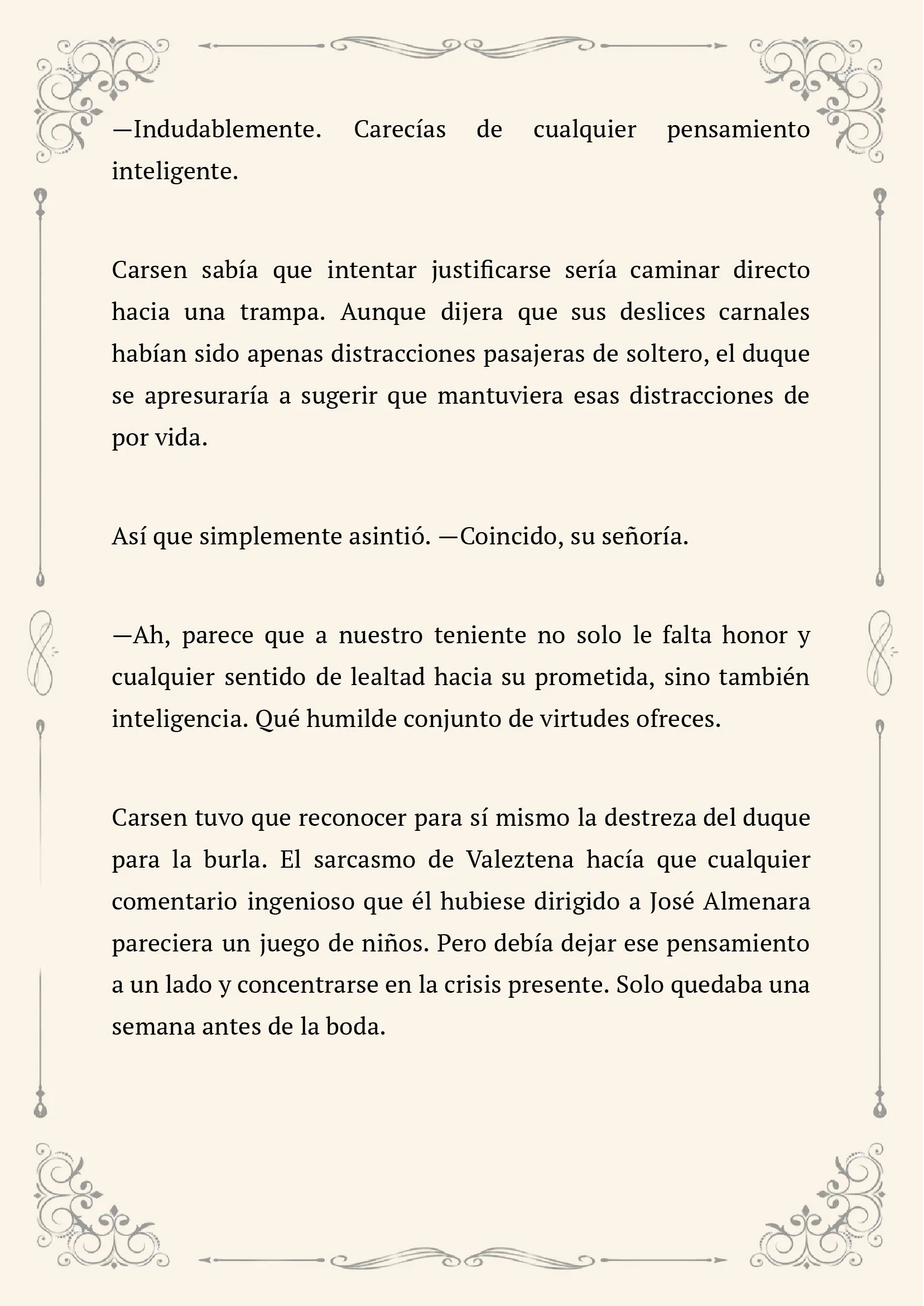 2 El anillo roto: Este matrimonio fracasará de todos modos