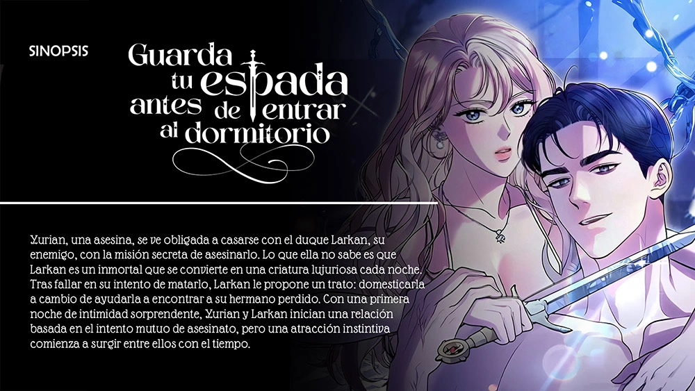 1 Guarda tu espada antes de meterte a la cama