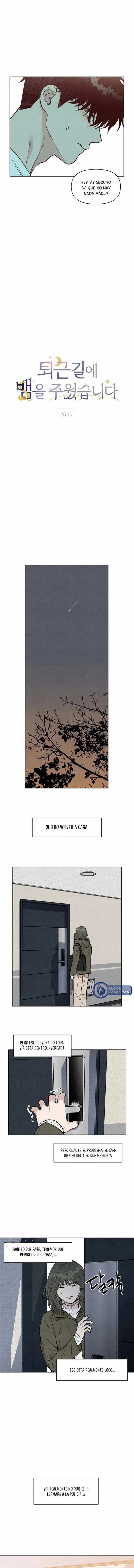 4 Recogí una serpiente cuando regresaba a casa del trabajo.