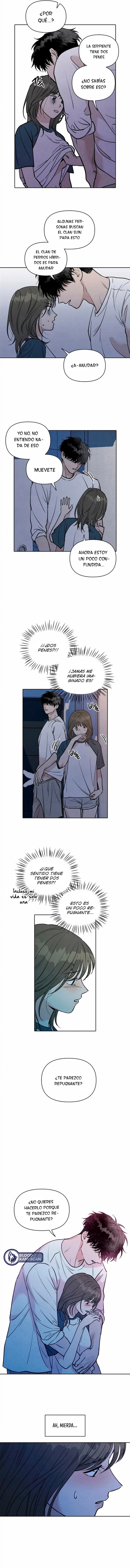 6 Recogí una serpiente cuando regresaba a casa del trabajo.