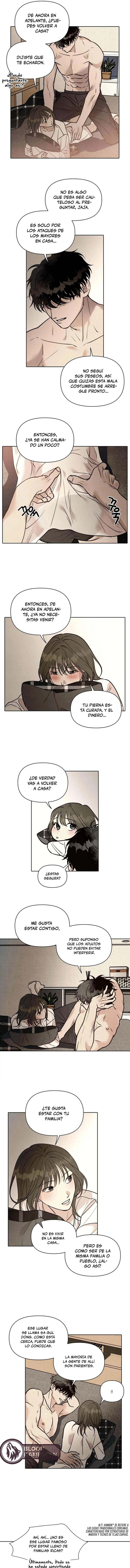 10 Recogí una serpiente cuando regresaba a casa del trabajo.