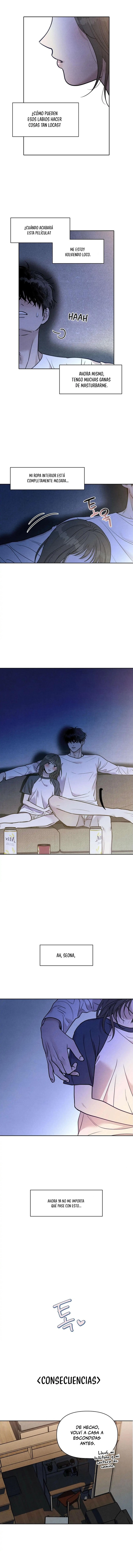 9 Recogí una serpiente cuando regresaba a casa del trabajo.