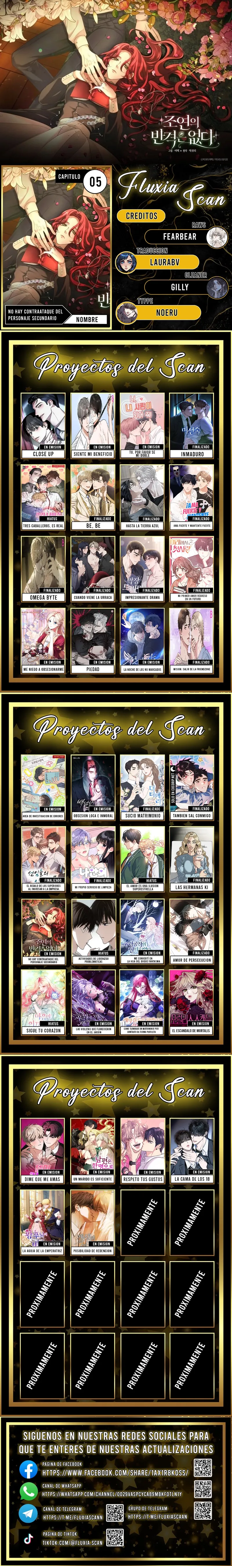 0 No hay contraataque del personaje secundario