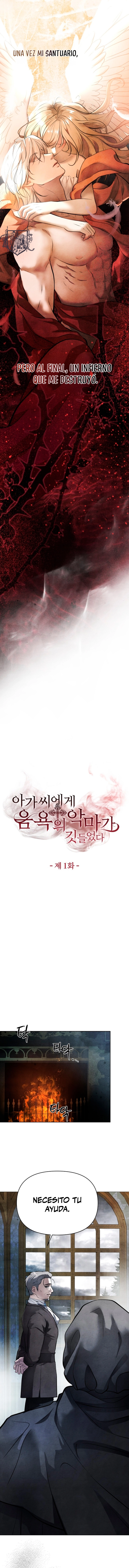 1 La joven está poseída por el demonio de la lujuria