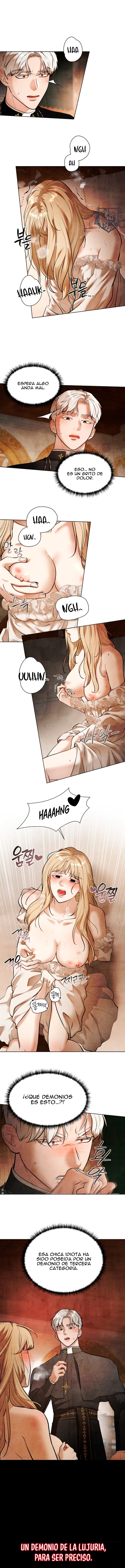 10 La joven está poseída por el demonio de la lujuria