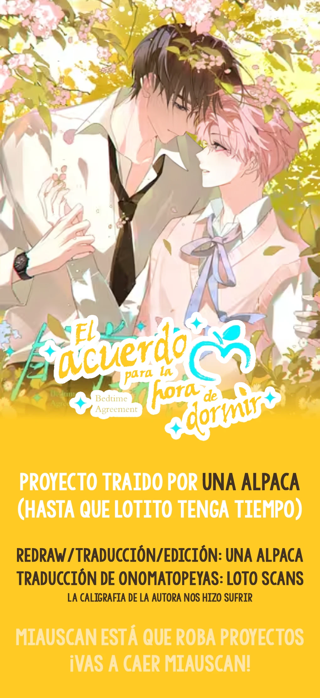 0 El acuerdo para la hora de dormir