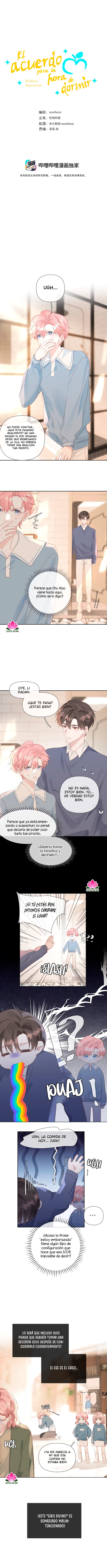 1 El acuerdo para la hora de dormir