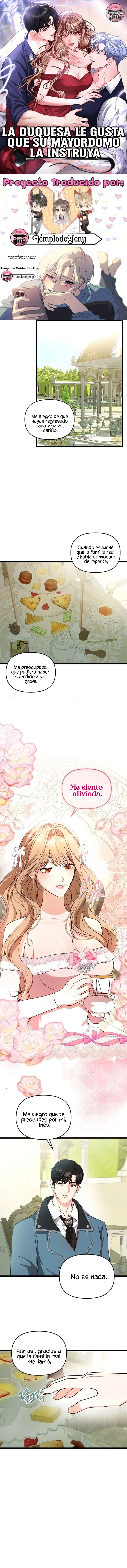 0 La Duquesa le gusta que su Mayordomo la Instruya