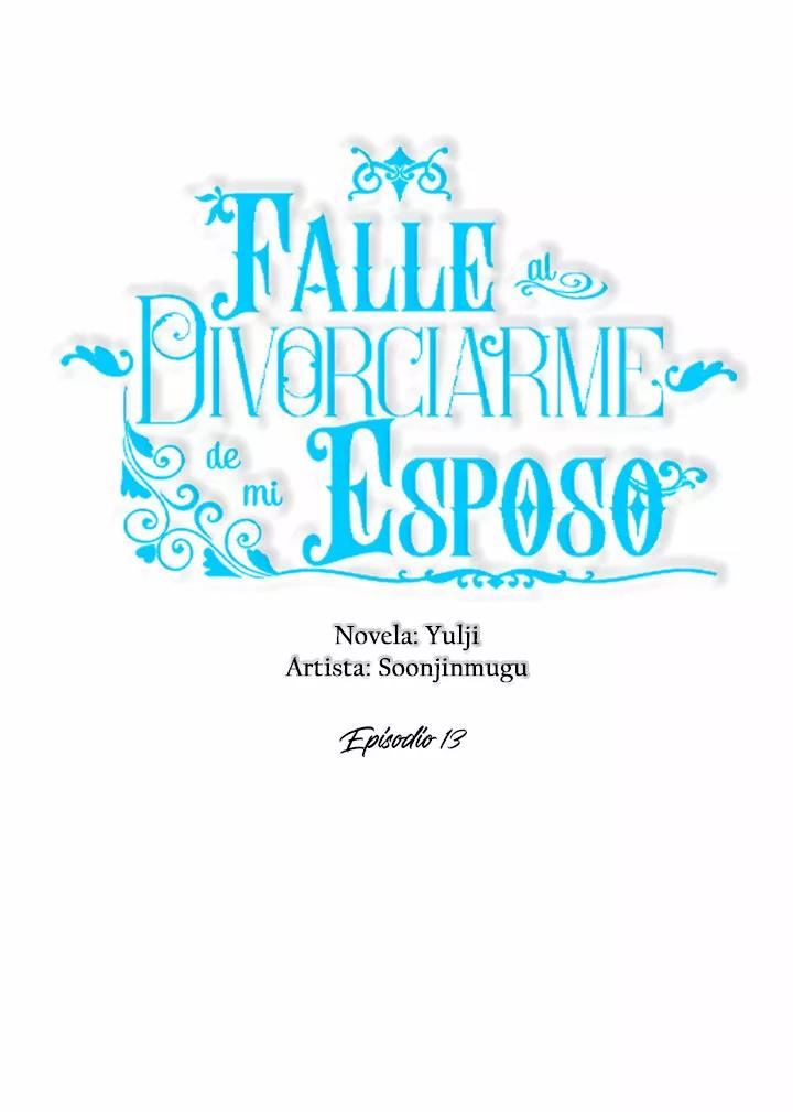 18 Falle En Divorciarme de Mi Esposo