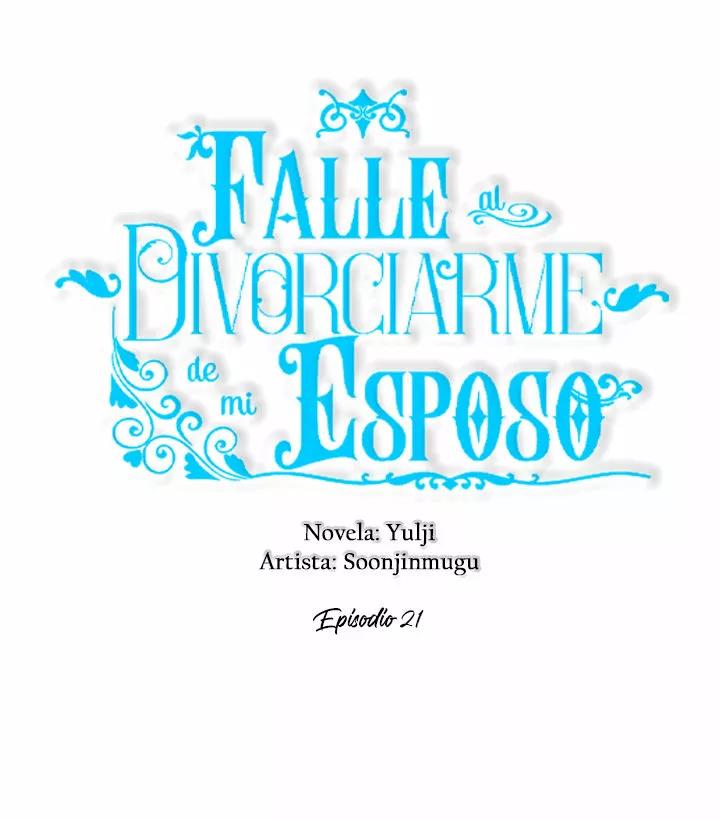 18 Falle En Divorciarme de Mi Esposo