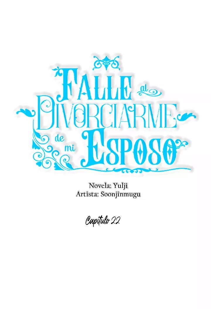 16 Falle En Divorciarme de Mi Esposo