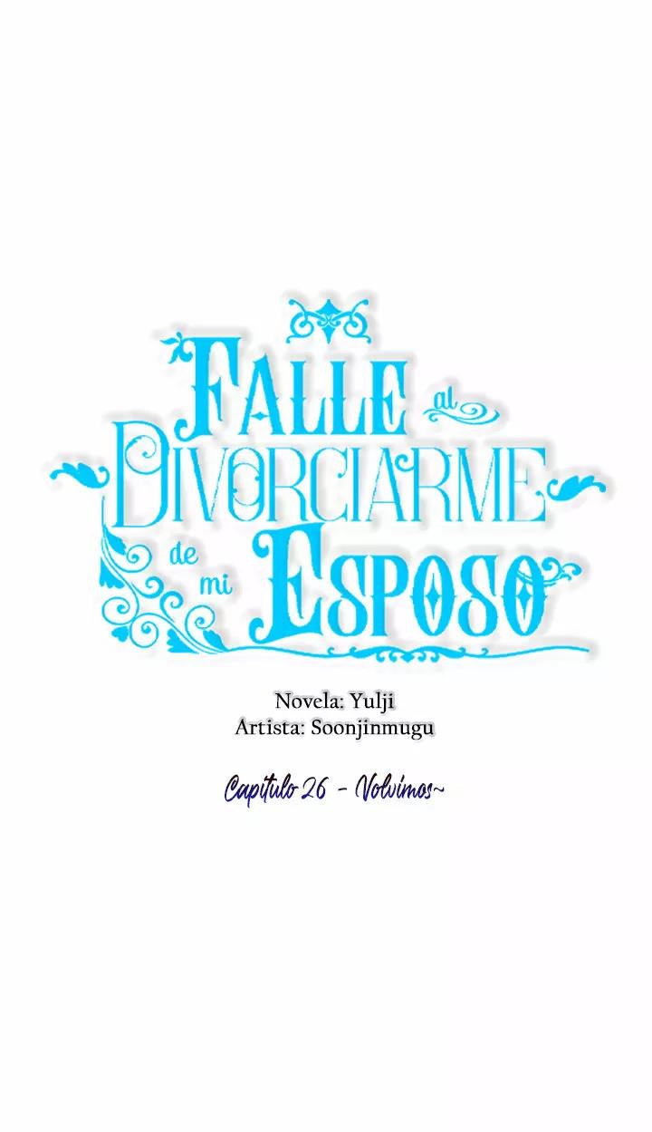 18 Falle En Divorciarme de Mi Esposo