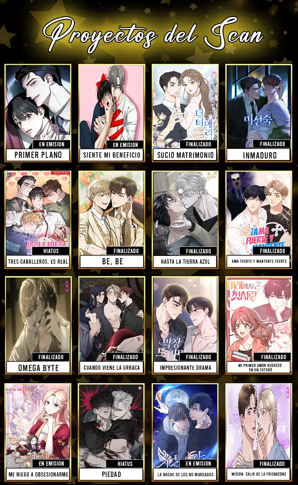 16 Se convirtió en  patrocinador de villanos