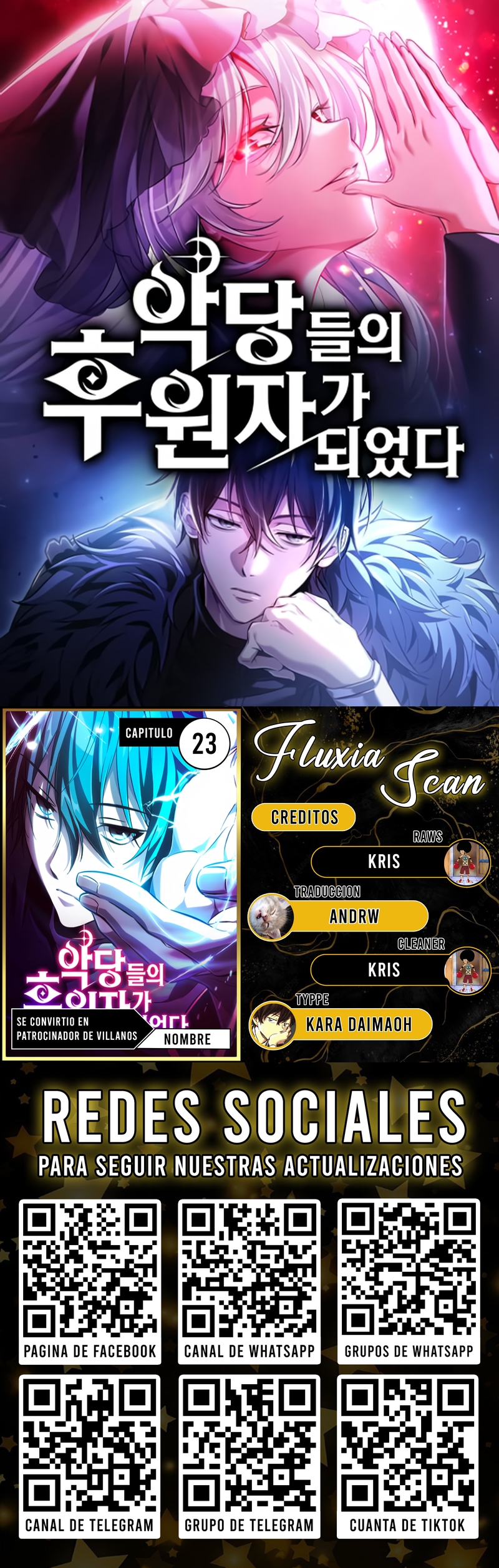 0 Se convirtió en  patrocinador de villanos