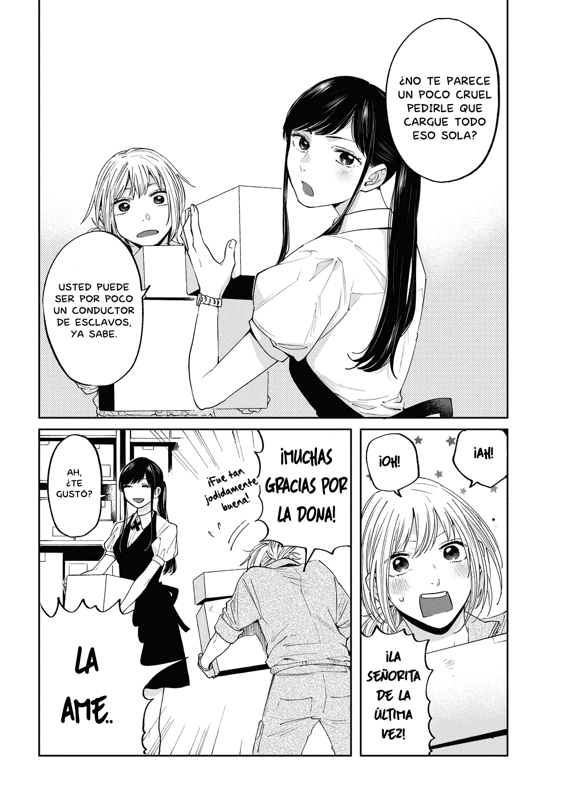 8 ¿Ofreces amor para llevar? - Oneshot