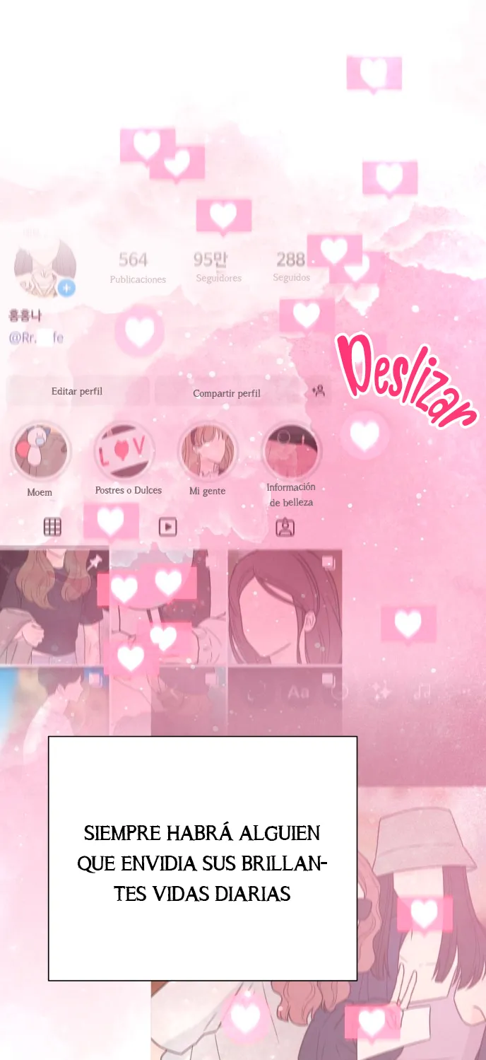 3 El hashtag es: El primer amor.