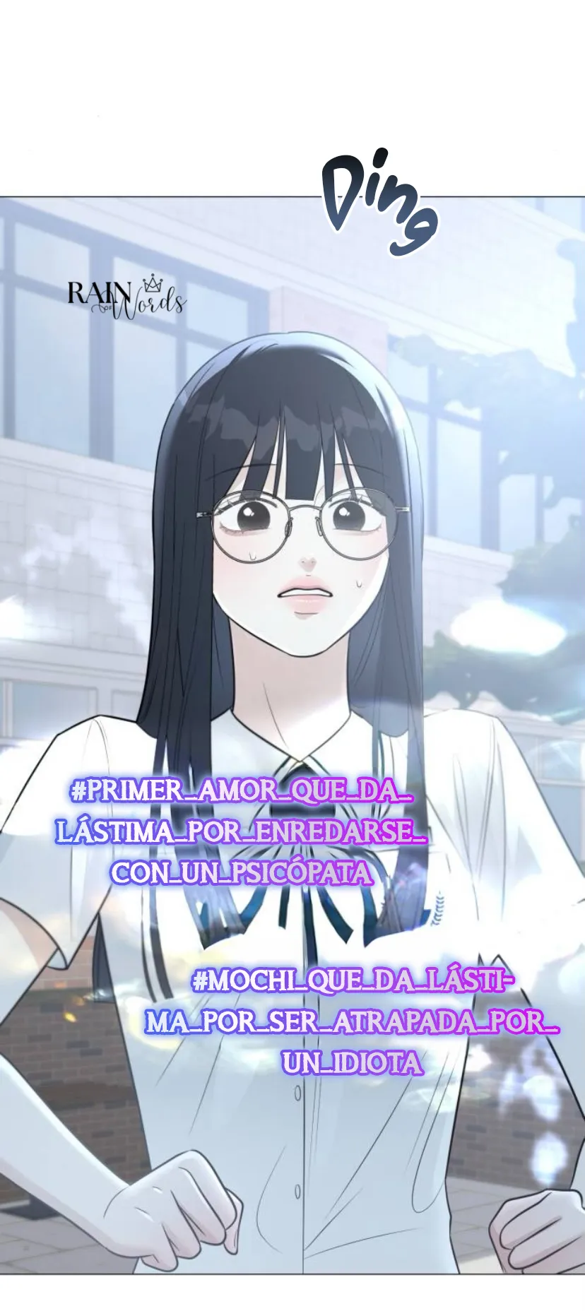 17 El hashtag es: El primer amor.