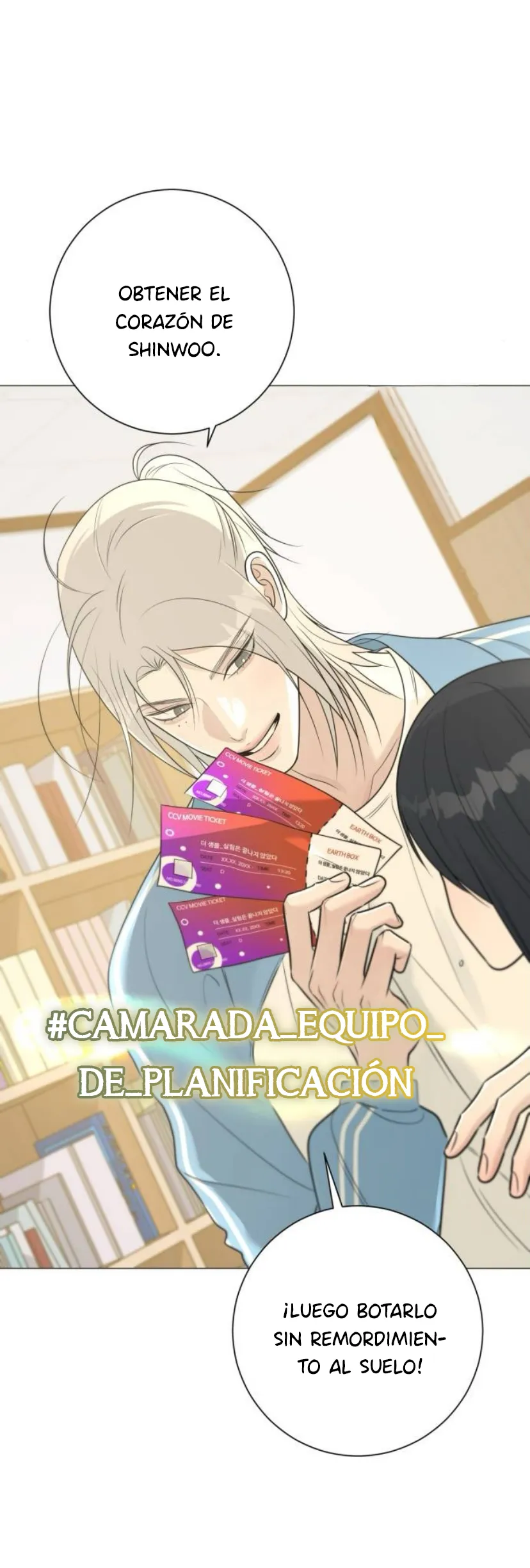 14 El hashtag es: El primer amor.