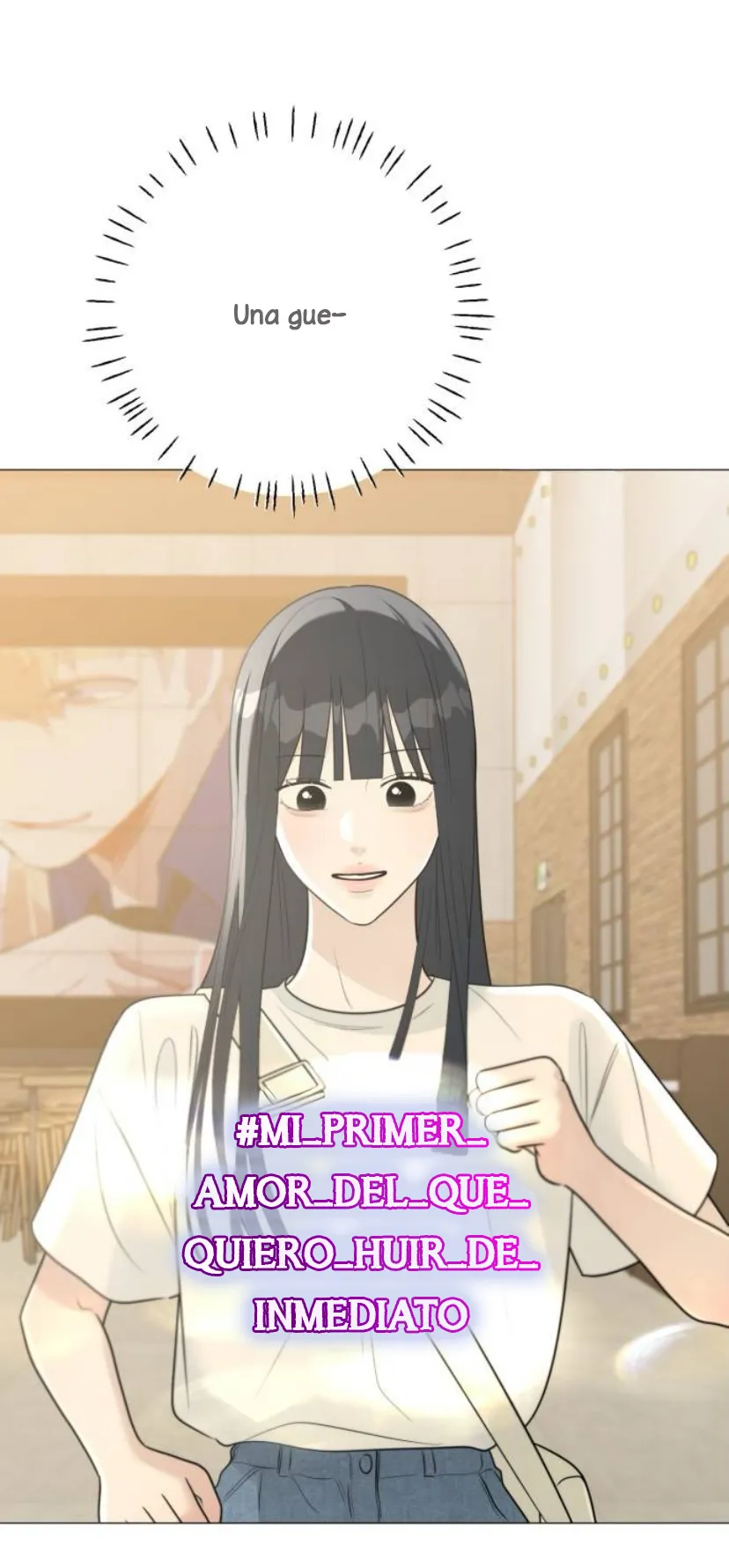 58 El hashtag es: El primer amor.