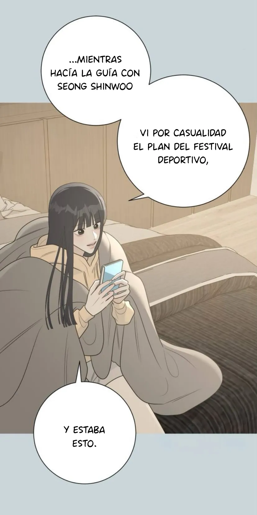 55 El hashtag es: El primer amor.