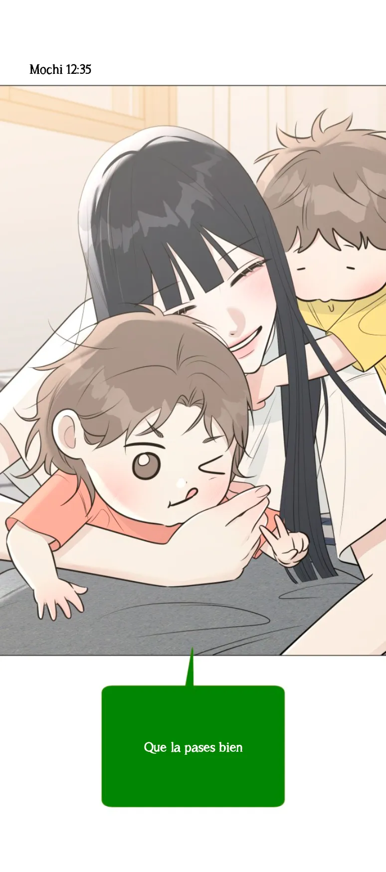 55 El hashtag es: El primer amor.