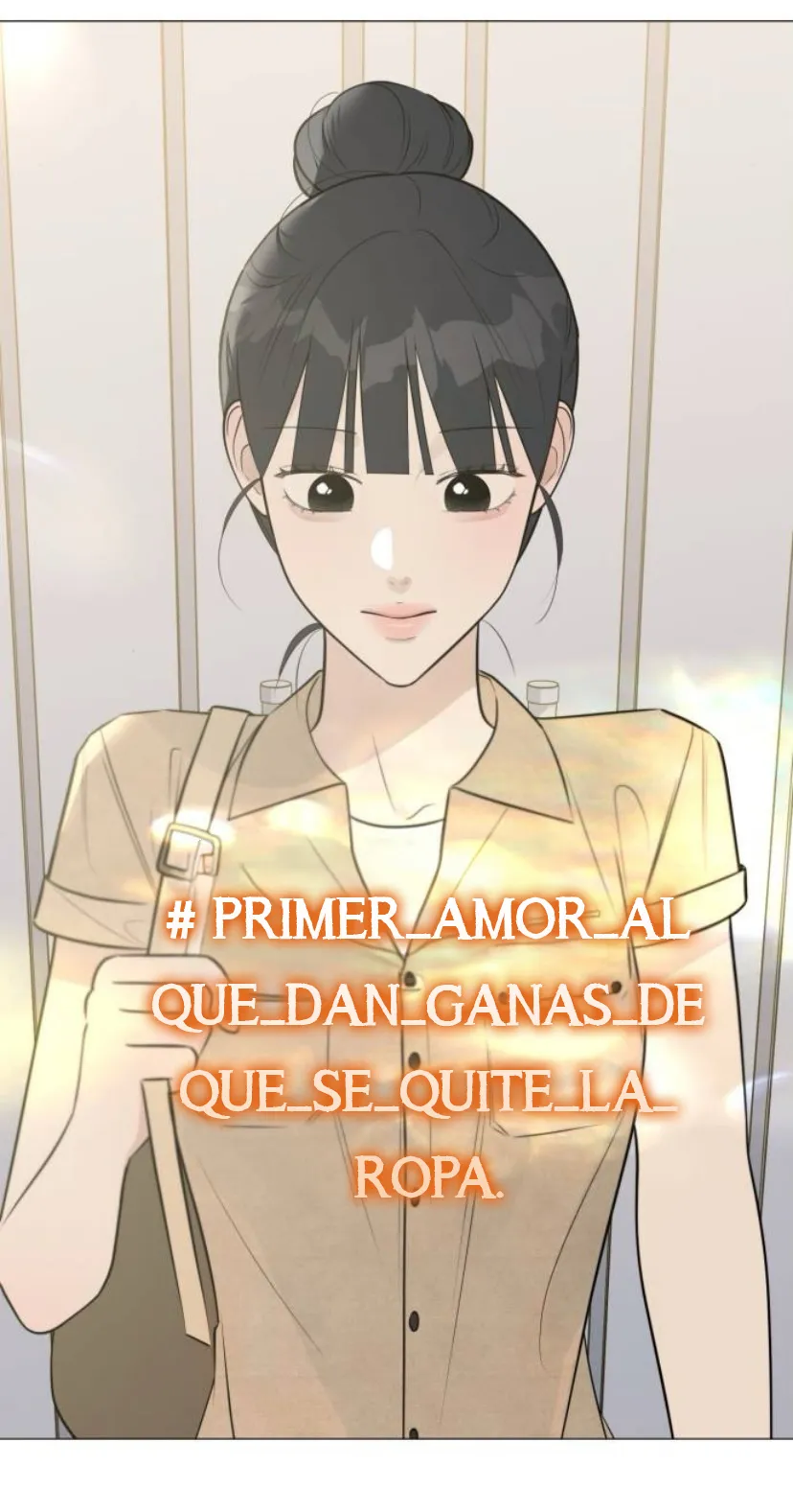 5 El hashtag es: El primer amor.