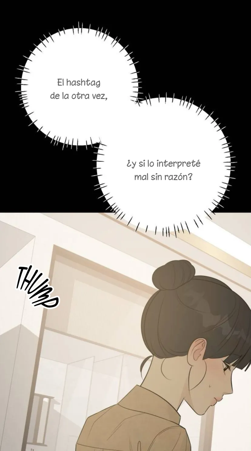 55 El hashtag es: El primer amor.