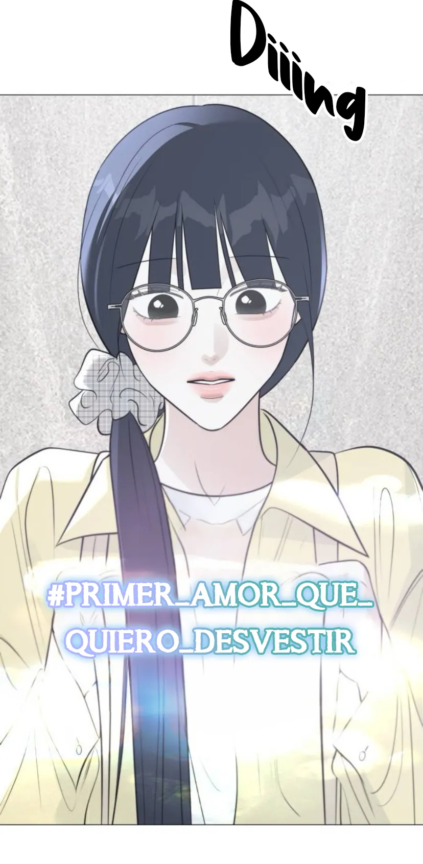 54 El hashtag es: El primer amor.