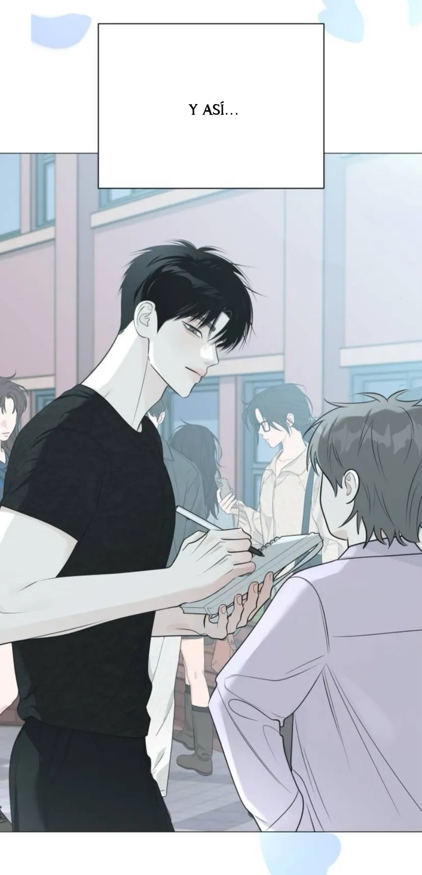 30 El hashtag es: El primer amor.