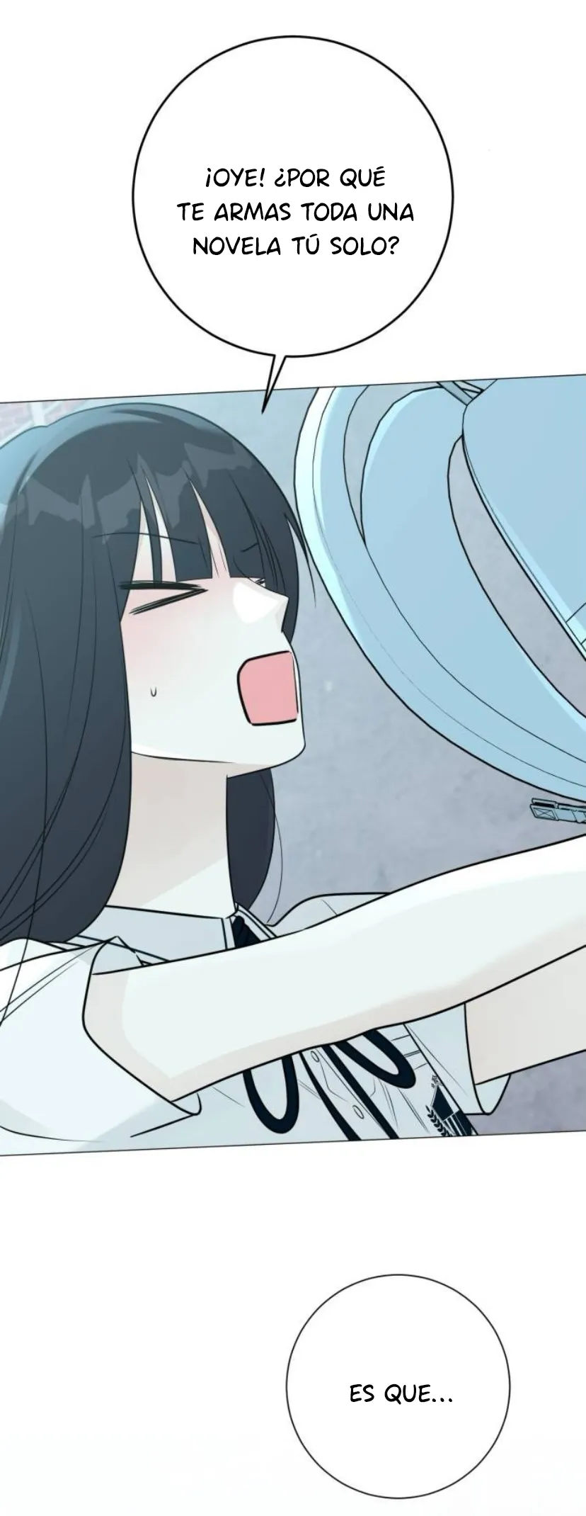 55 El hashtag es: El primer amor.