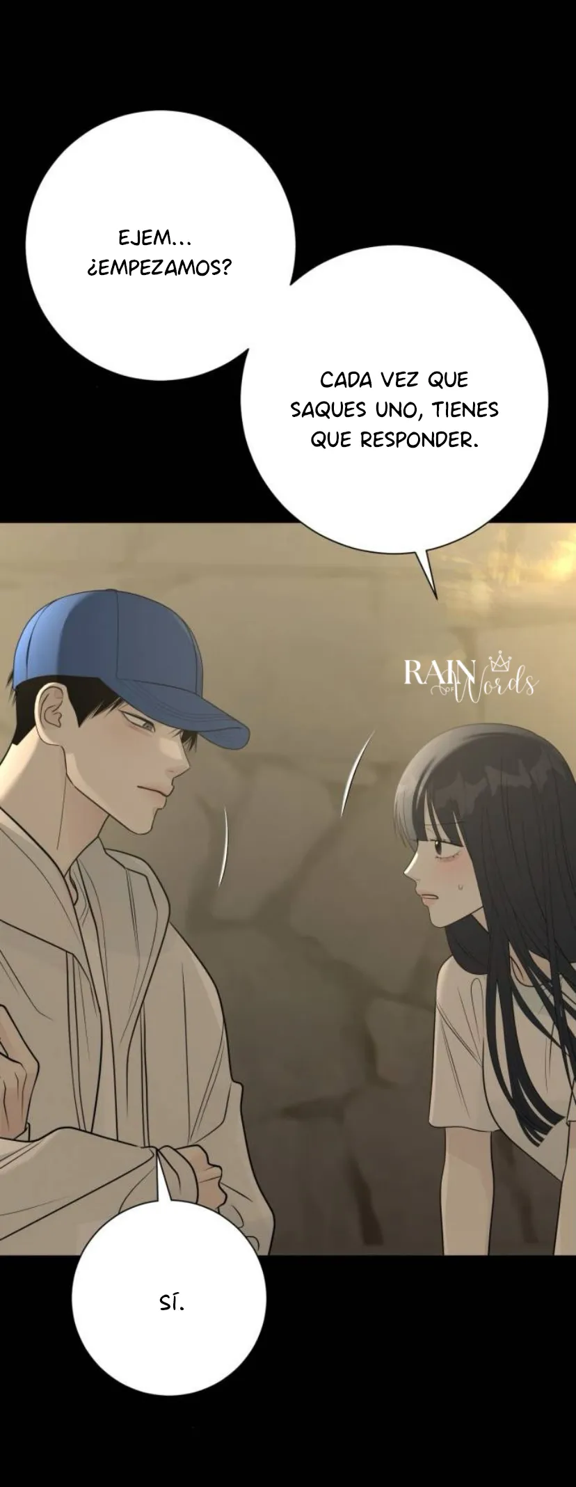 7 El hashtag es: El primer amor.