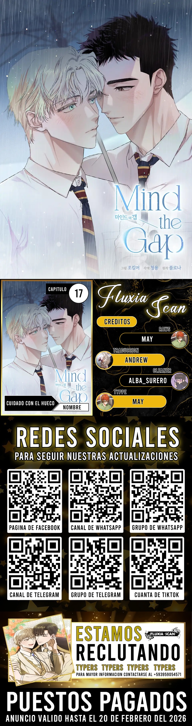 0 Cuidado con el hueco