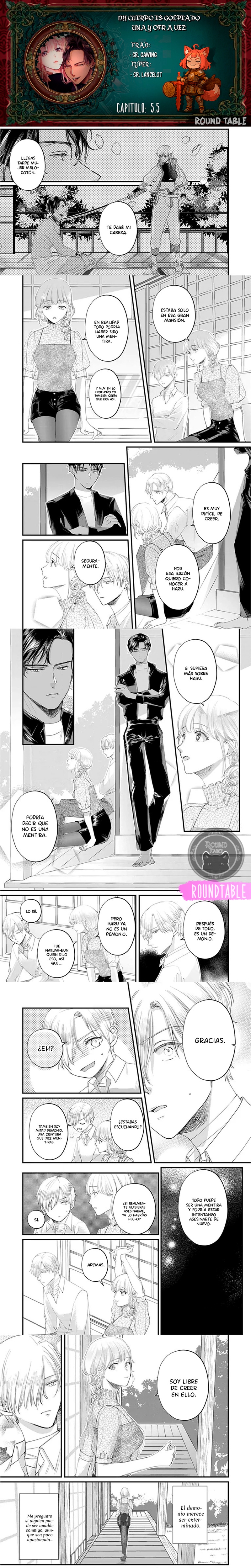 0 Mi cuerpo es golpeado una y otra vez