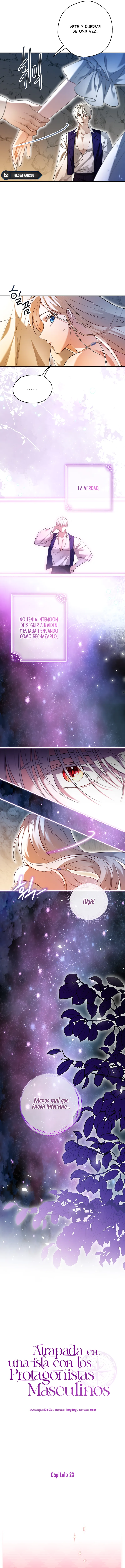 2 Atrapada en una isla con los protagonistas masculinos