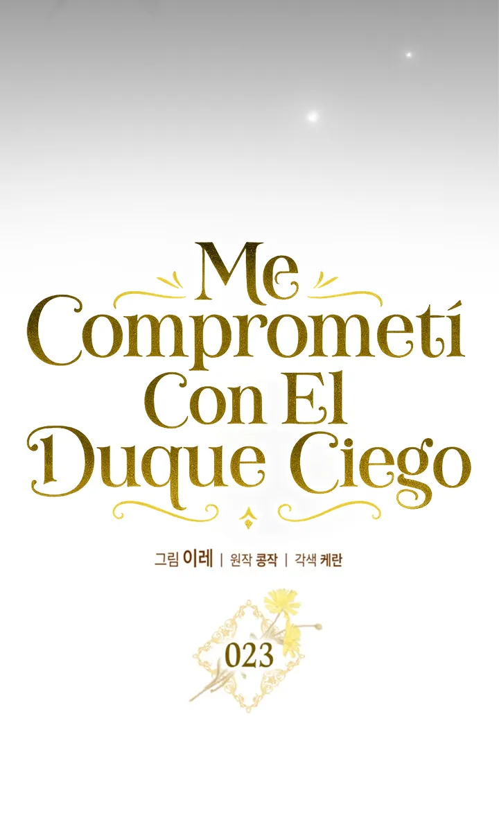 29 Me Comprometí Con El Duque Ciego