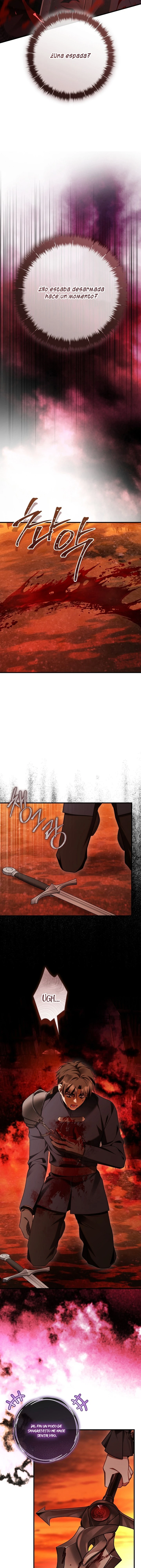 9 Una flor con espada