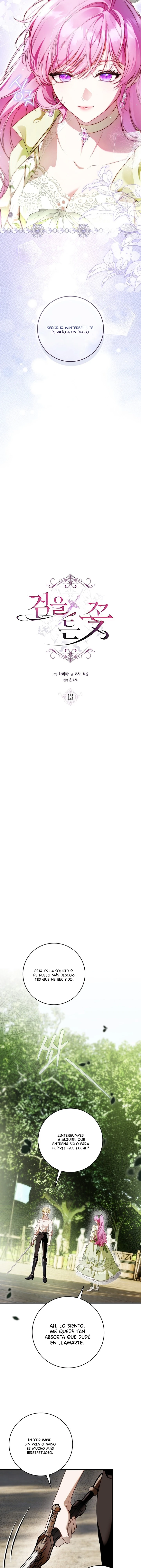 8 Una flor con espada