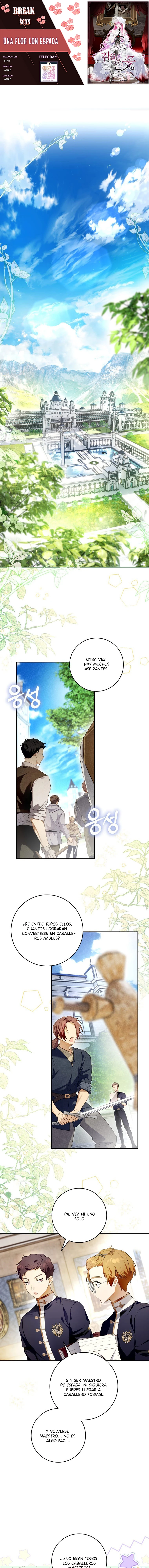 0 Una flor con espada