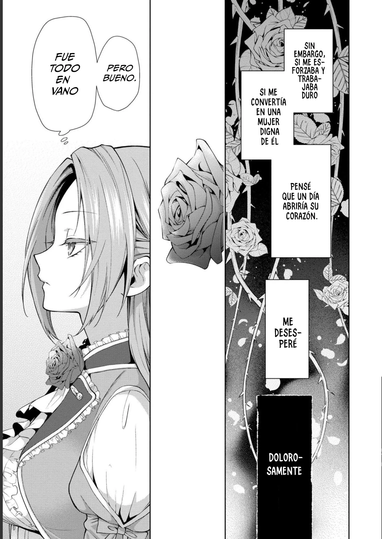 34 Si de todos modos vas a dejarme, haré que me ames hasta el final