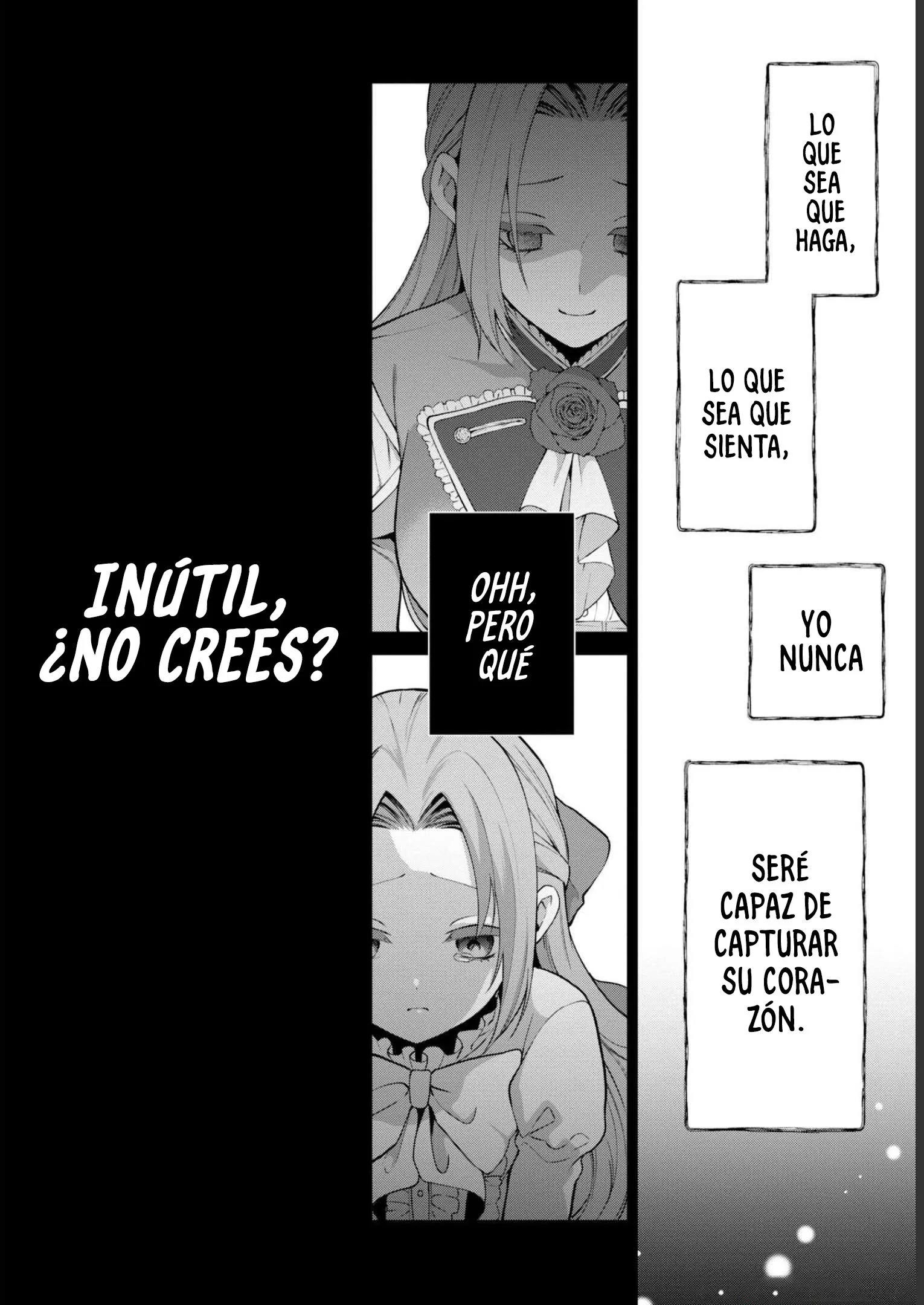 15 Si de todos modos vas a dejarme, haré que me ames hasta el final